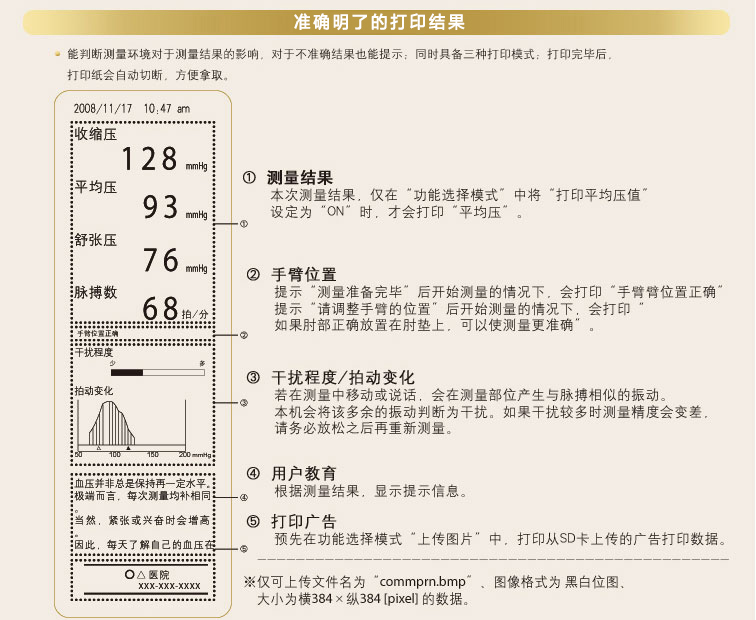 準確明了的打印結果