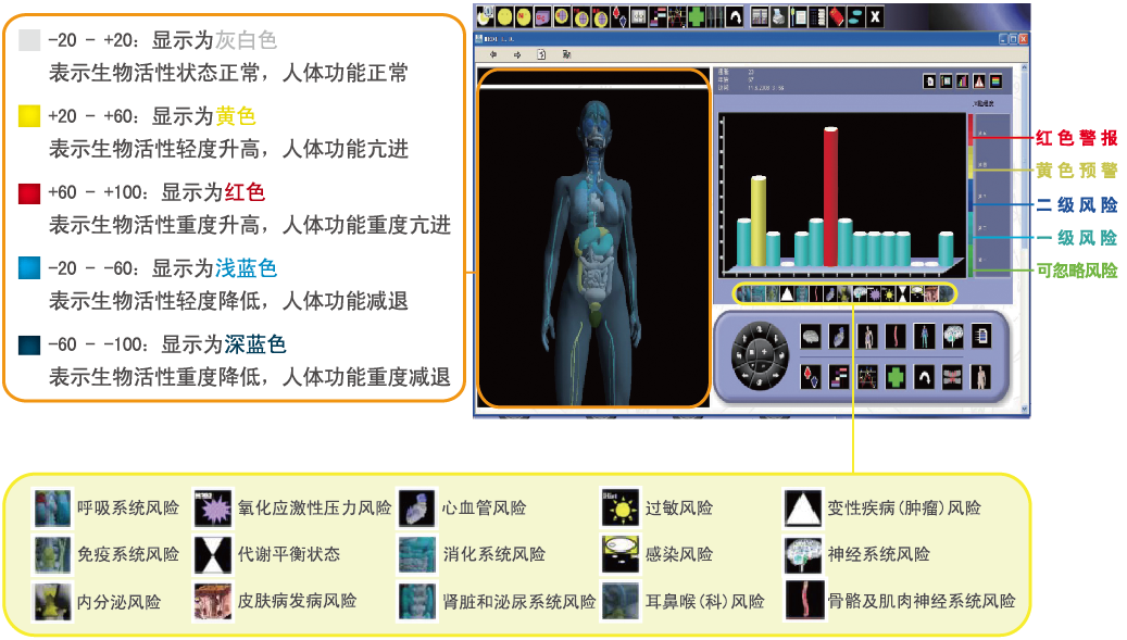 (ddfao)人体功能扫描仪(全身健康扫描